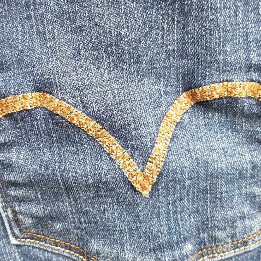 Levis 512 Perfectly Slimming Straight Leg Jeans size 16M - Picture 5 of 12